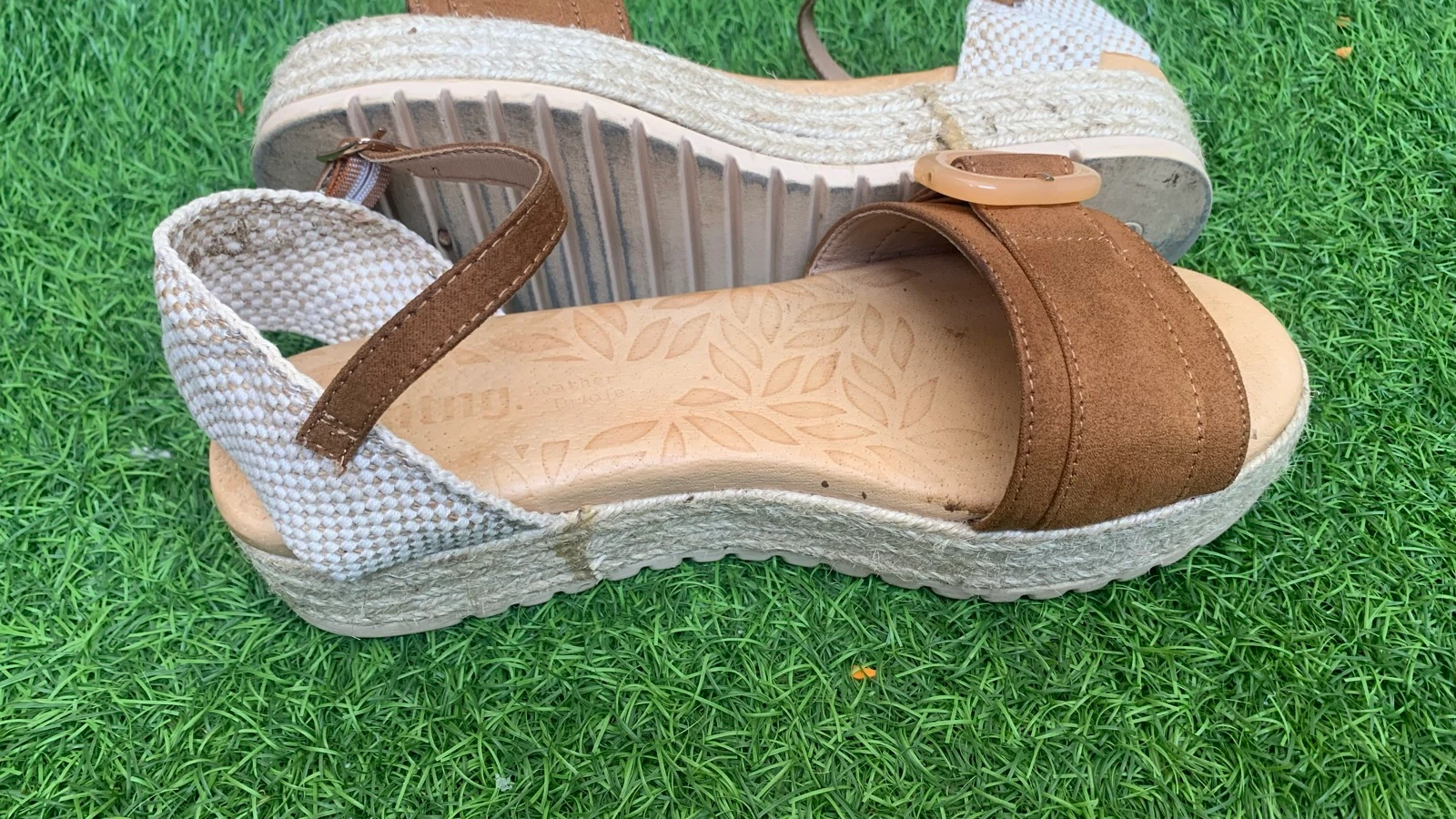 Sandalias de esparto MTNG (Mustang) para mujer – photo 5